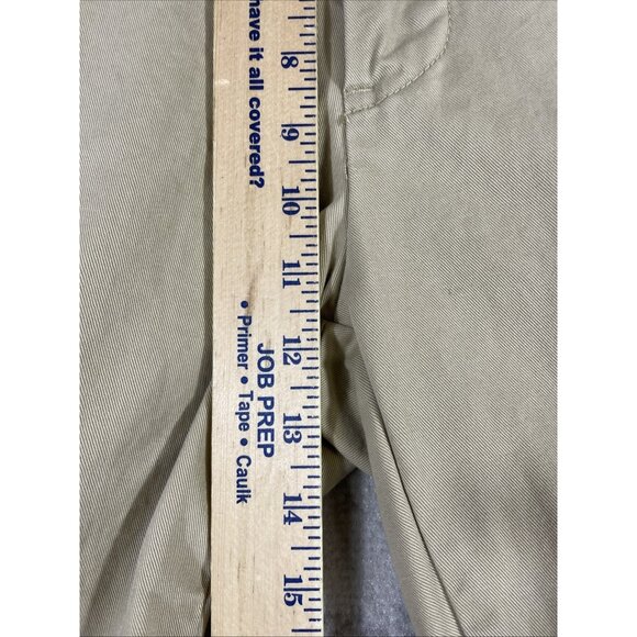 Polo‎ Ralph Lauren Slacks Mens Size 33x32 Beige Slash Pocket Office Career - Picture 4 of 15